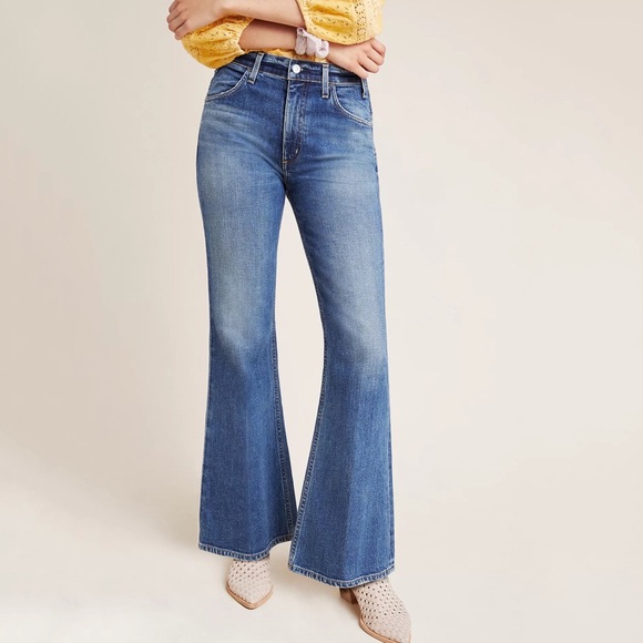 Humanity Amelia Highrise Flare Jeans 